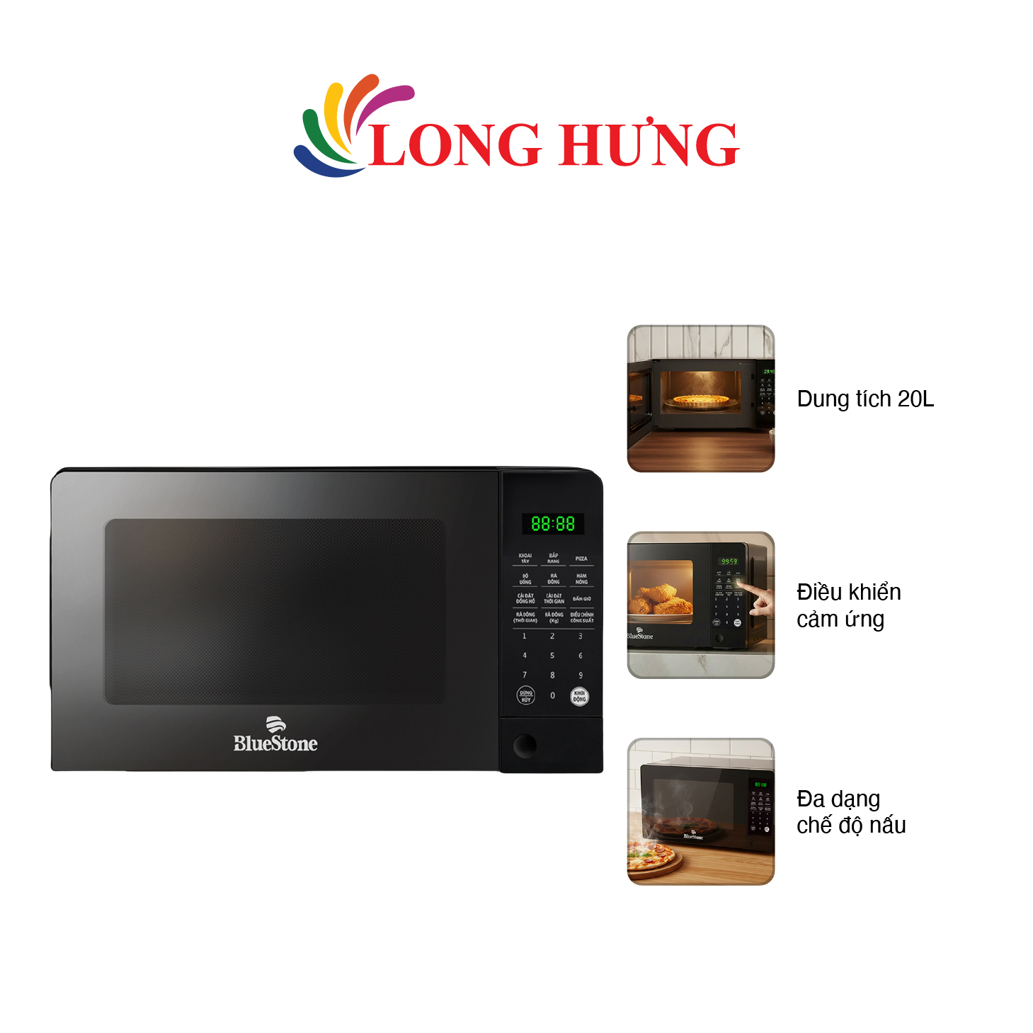 Lò vi sóng Bluestone 20L MOB-7817 - Hàng chính hãng