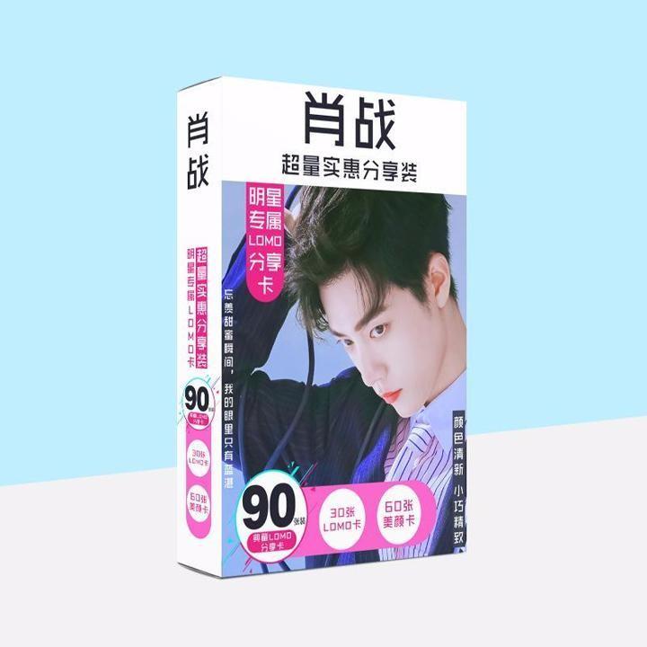 Hộp ảnh Lomo Tiêu Chiến Trần Tình Lệnh Ma đạo tổ sư Vương Nhất Bác 90 ảnh Lam Vong Cơ Ngụy Vô Tiện
