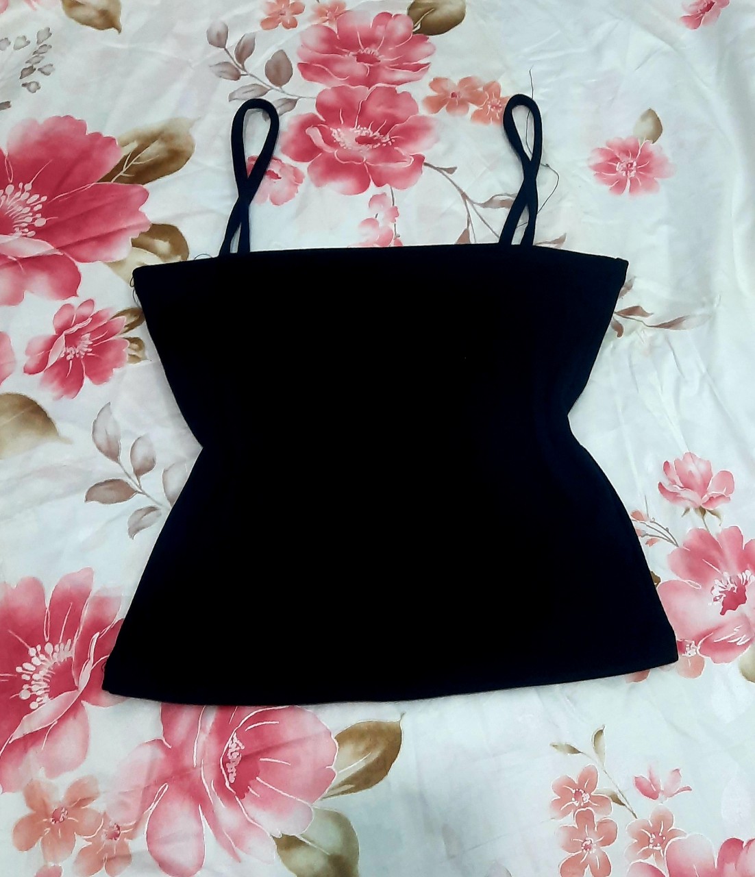 Áo 2 dây ngang croptop nữ - áo crotop nữ