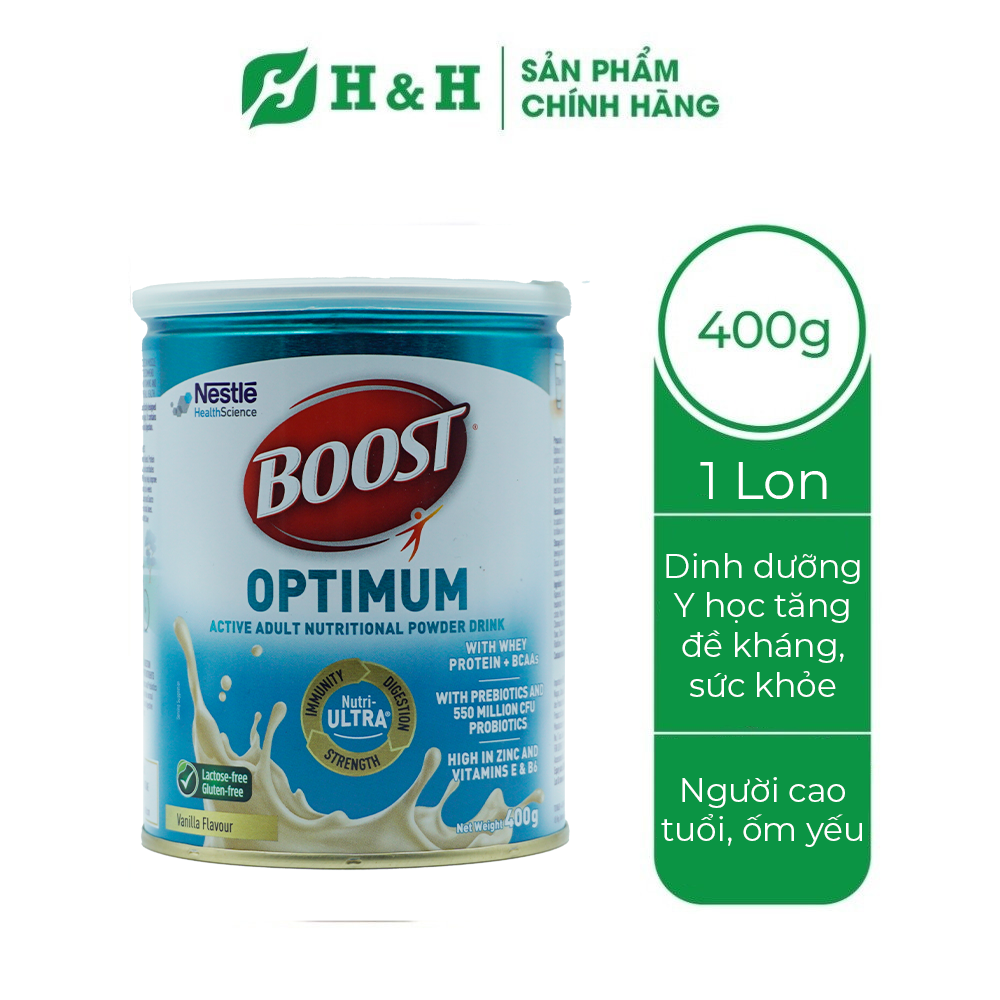 Sữa boost optimum - dinh dưỡng y học tăng cường đề kháng, duy trì sức khỏe