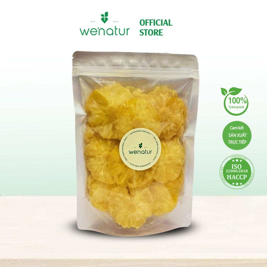 Dứa Sấy Dẻo Nguyên Chất we'natur 500g