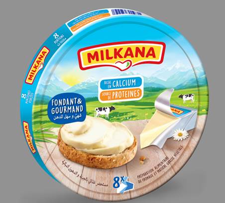 Phô mai Mikana nhập khẩu từ Ai Cập hộp 8 miếng