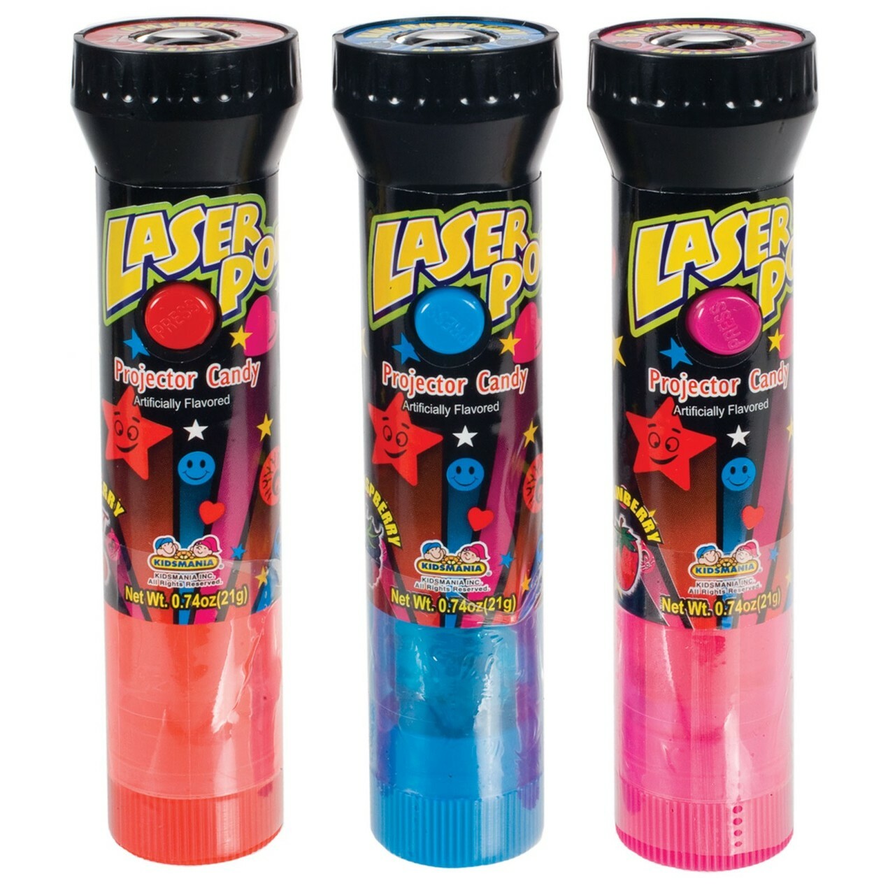 Chính Hãng Kẹo Mút Đồ Chơi Đèn Pin Laser Pop Kidsmania 20gr - Mỹ