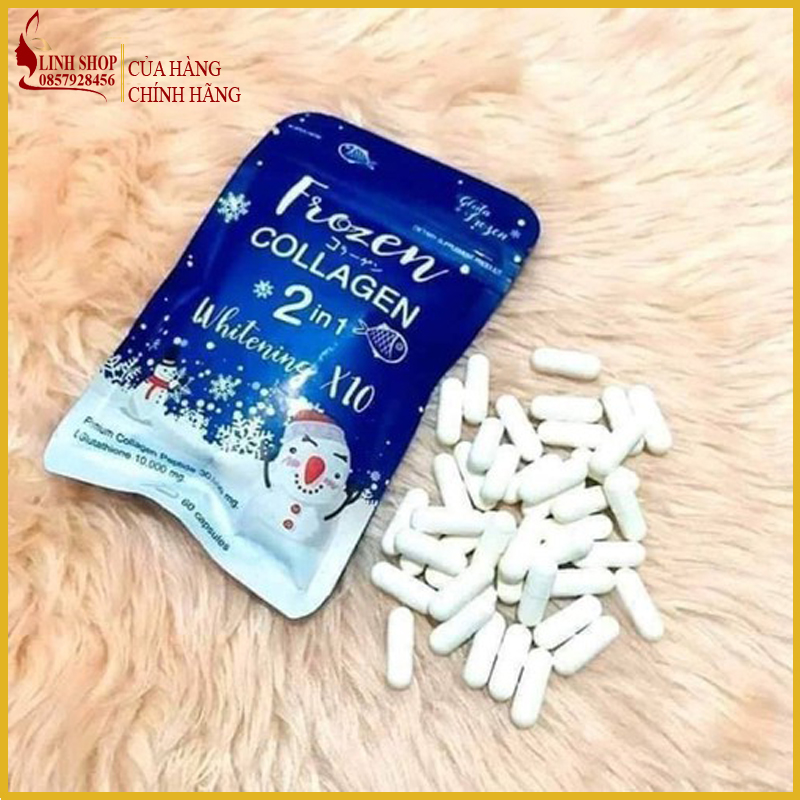 Trắng da thái frozen collagen