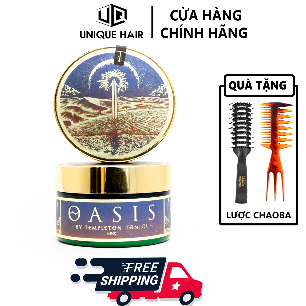 Sáp Vuốt Tóc Oasis Clay
