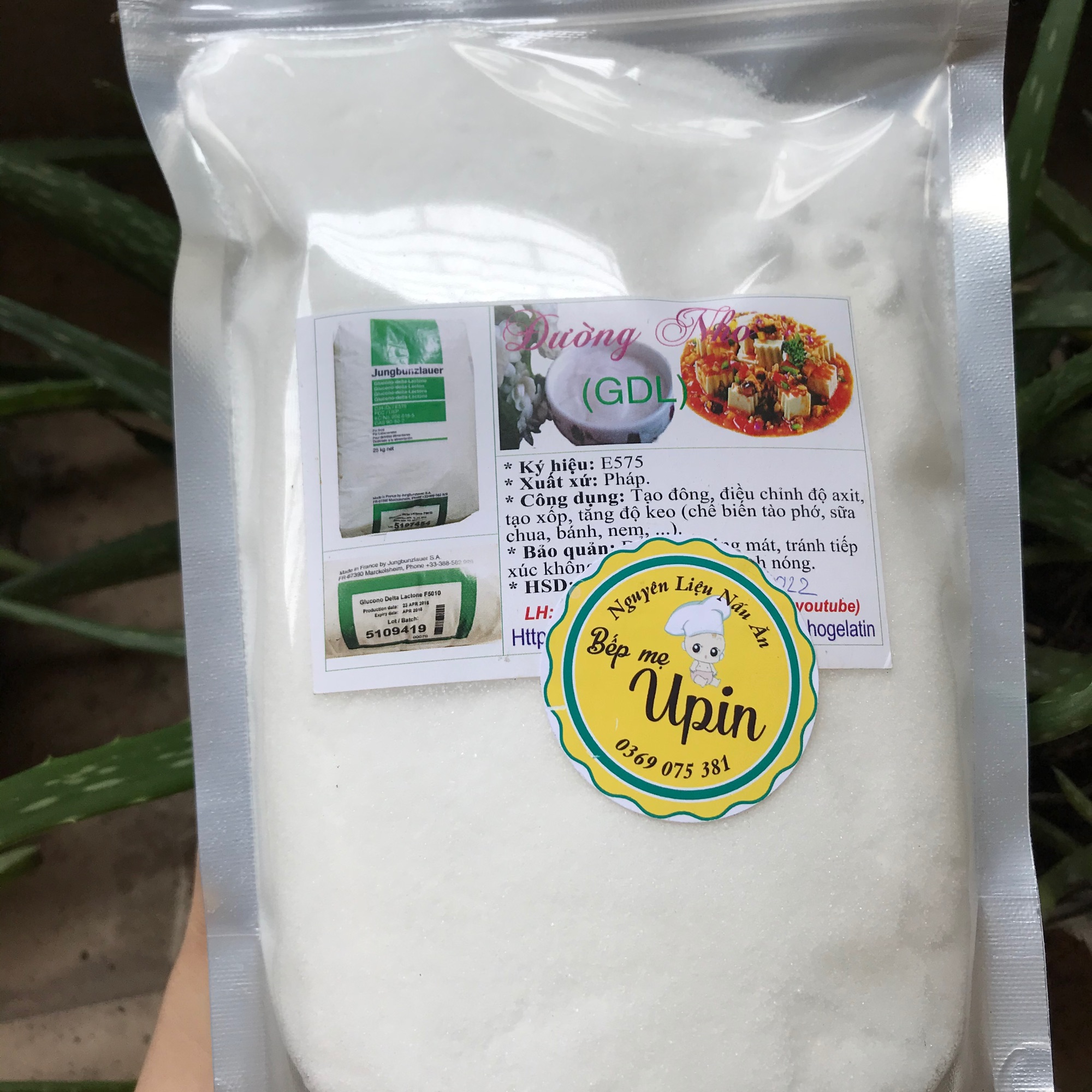 1kg đường nho pháp