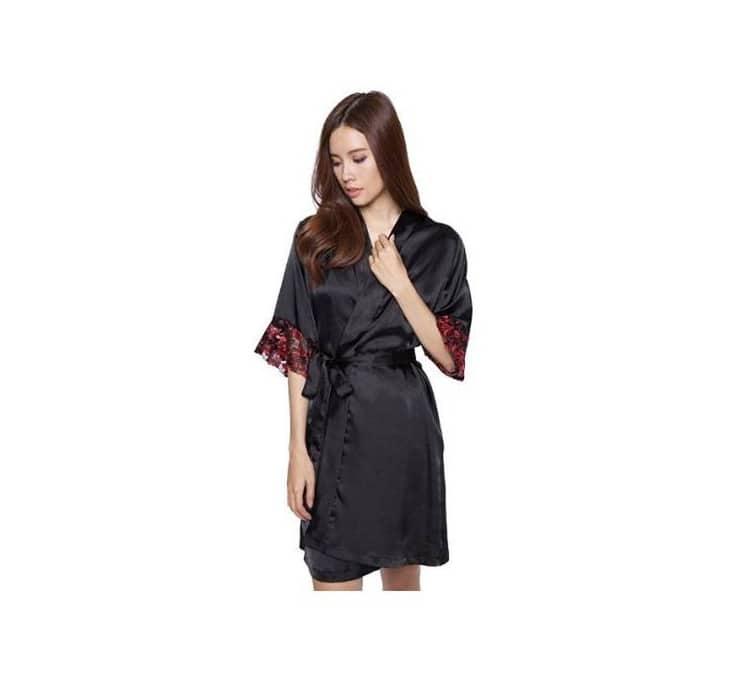 Áo choàng Lụa Satin Cao Cấp cho Nữ