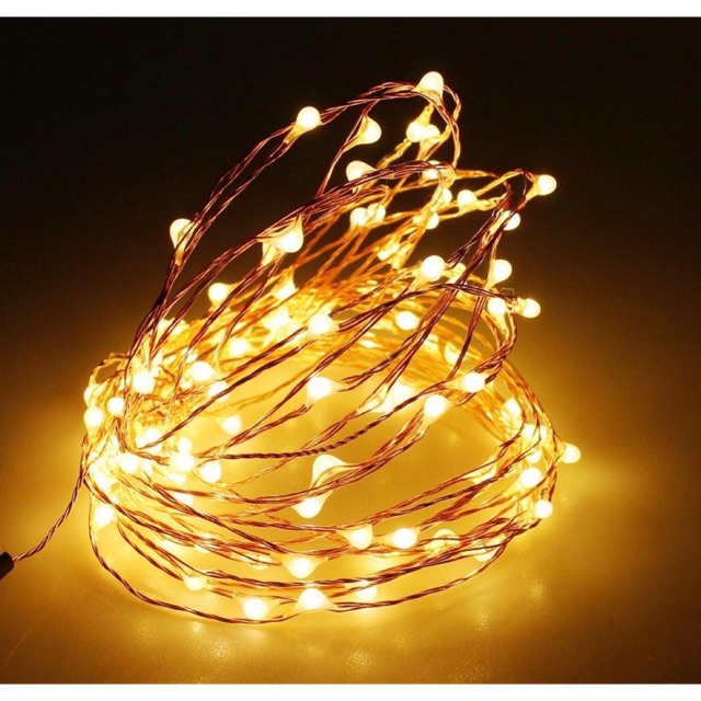 Dây đèn led fairy dùng pin 3m không chớp