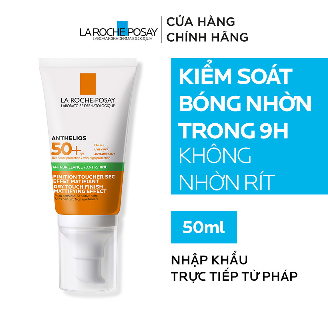Kem chống nắng la roche-posay không màu kiểm soát dầu 15ml spf 50+