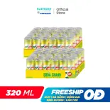 [SALE 15.6] Combo 2 Thùng Nước Uống Có Gaz 7UP Soda Chanh Không Calo, Không Đường (320ml/lon)
