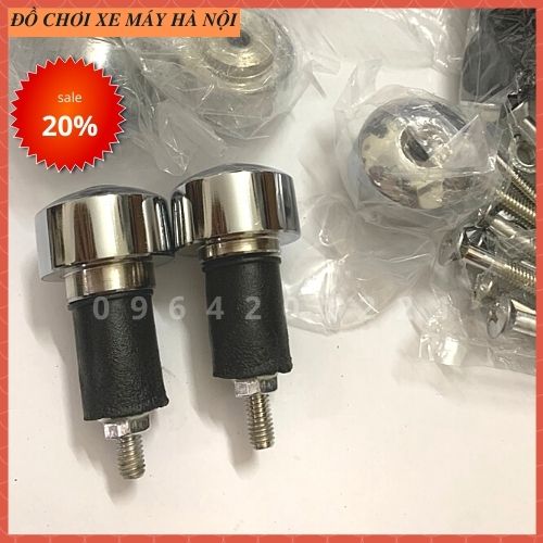 Gù inox gắn Wave. Dream đẹp xe đầm tay lái