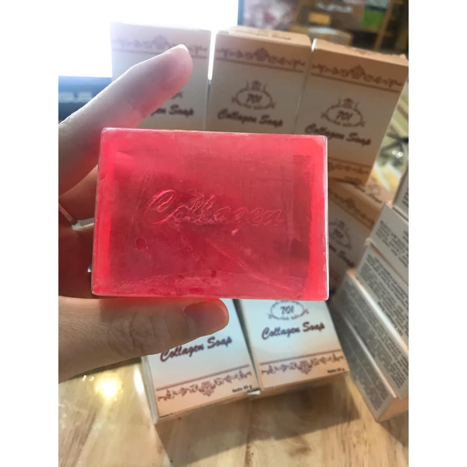 Xà phòng rửa mặt collagen plus vit e
