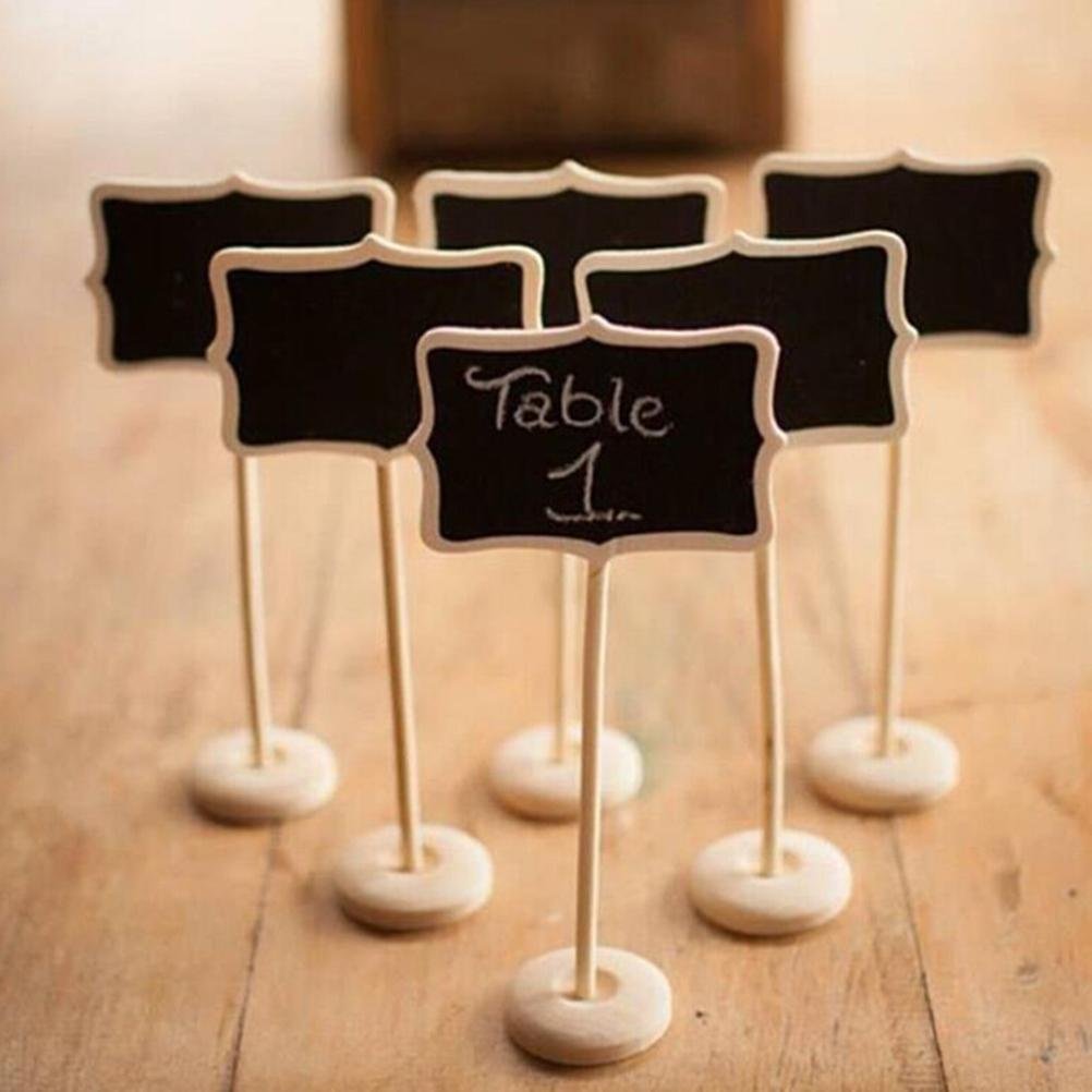 BẢNG GỖ ĐEN MINI GIÁ ĐỠ ĐỂ BÀN TRANG TRÍ BÀN TIỆC BẢNG ĐEN GHI GIÁ MENU(MINI CHALKBOARD) ( 1 CÁI) TRANG TRÍ, QUÀ TẶNG