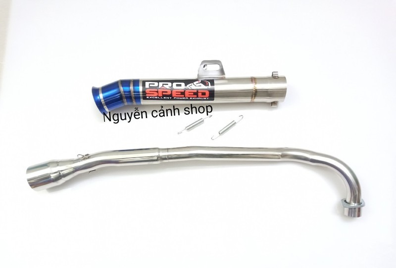 pô không nỉ gắn xe wave S 110 có cổ PRO SPEED