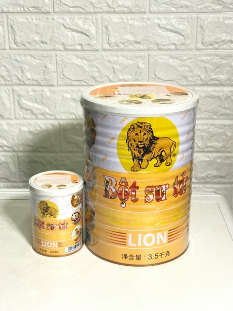 Bột sư tử/custard lion powder 300g/3,5kg