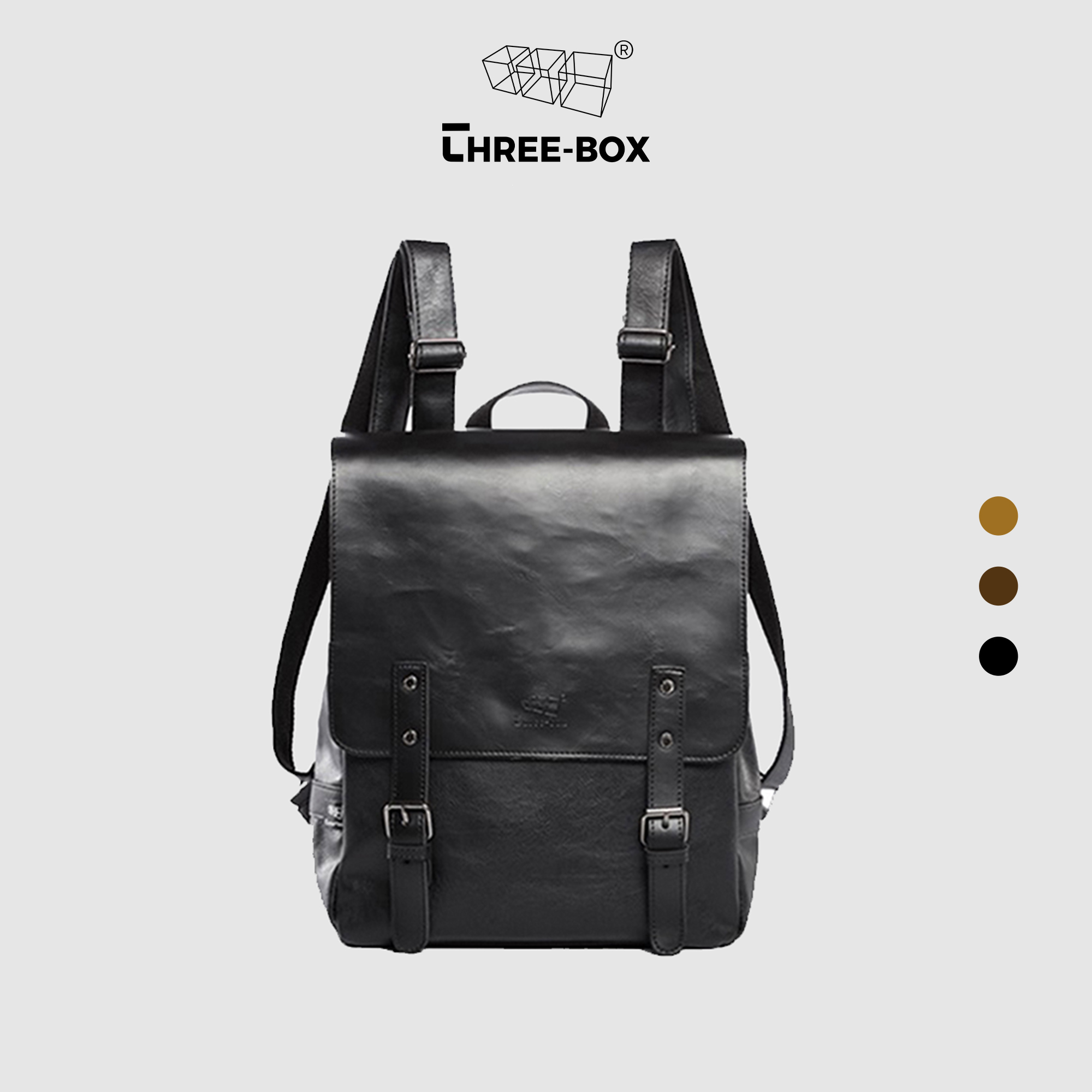 Balo da nam nữ thương hiệu Three-box - BL3518