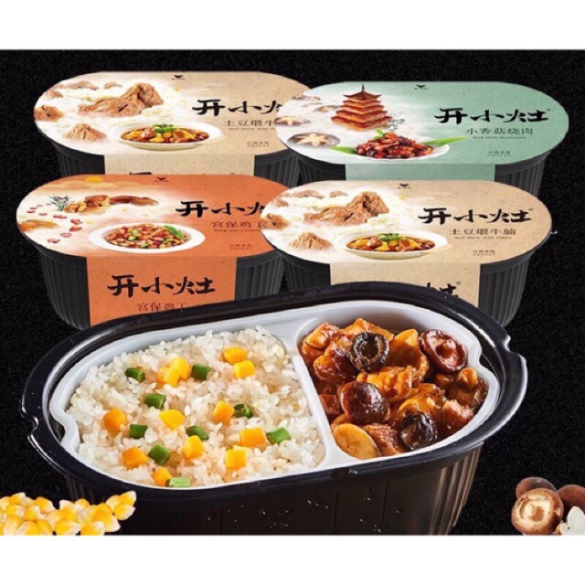 [ SIÊU NGON ] Cơm Tự Sôi - Bò Hầm Khoai Tây Cay Cay Ngon Ngon - ĐỦ món, [CÓ SẴN] CƠM TỰ SÔI BÒ KHOAI TAY, Cơm ăn liền ( cơm tự sôi ) - Cơm dương châu, CƠM TỰ SÔI TRÙNG KHÁNH, Cơm, lẩu tự sôi – trào lưu mới của dân văn phòng