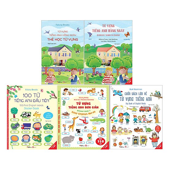 Sách Combo Học Liệu Tiếng Anh Usborne