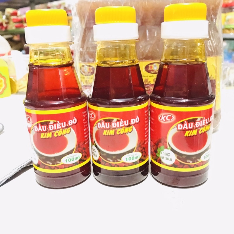 Dầu điều đỏ deli chai 250ml