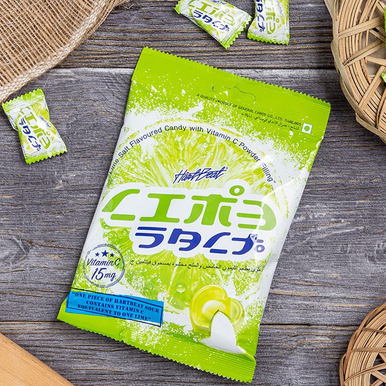 [HCM] Kẹo Chanh Muối 120gr Thái Lan - Date T8/2024