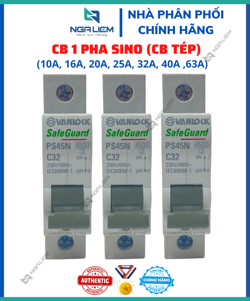 Cb 1 tép sino ps45n - 1 cực