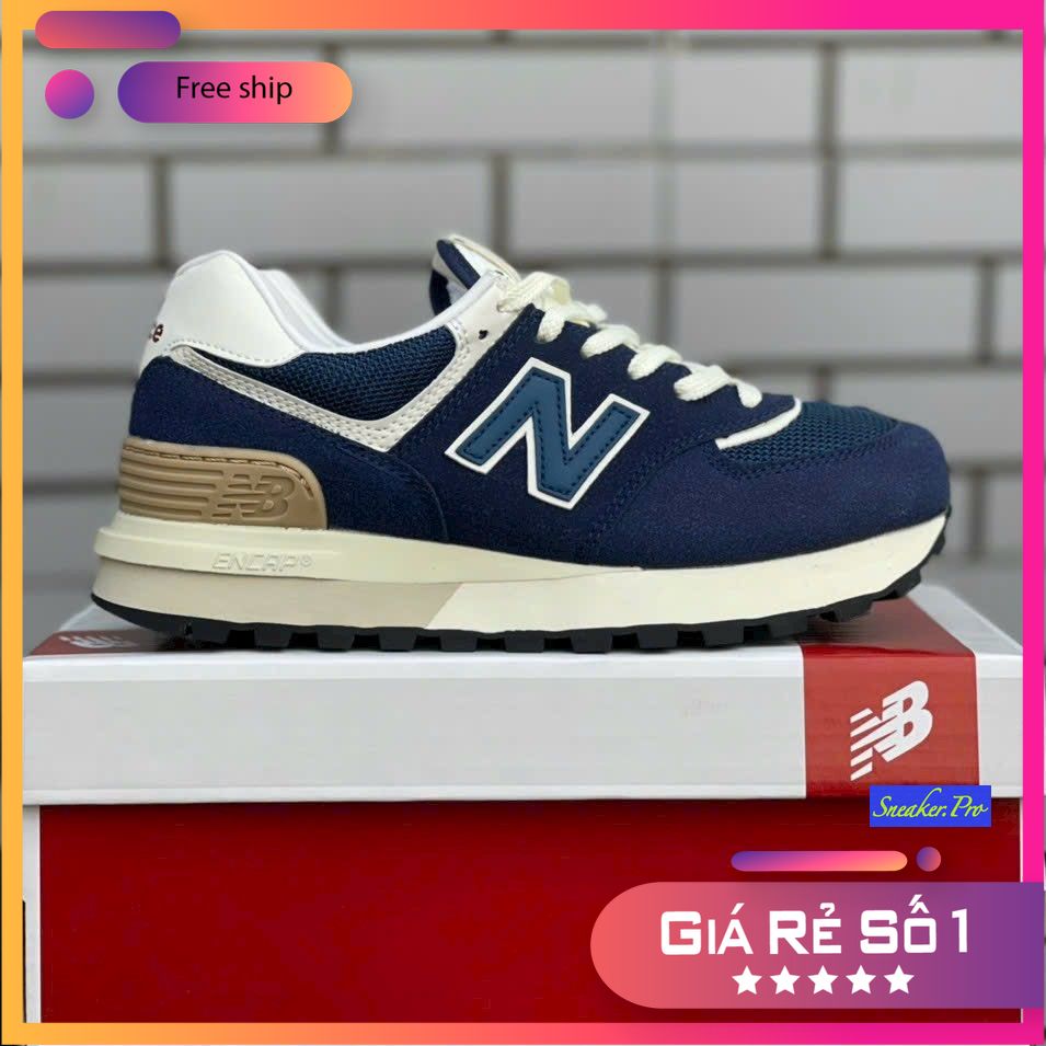 New Balance 574 Legacy Navy, Giày thể thao nam nữ NB 574 Legacy Navy chỉ có tại Sneaker.pro,  NB 574 Legacy Navy - Phong cách thời trang cao cấp, fullbox + hộp bảo vệ
