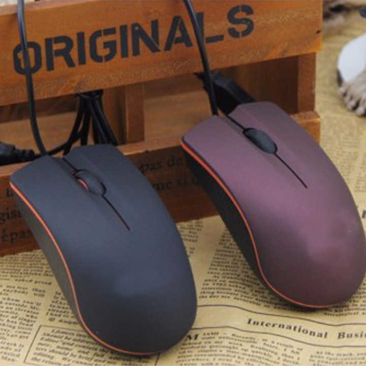 Chuột quang máy tính lenovo model m20, dây cắm usb