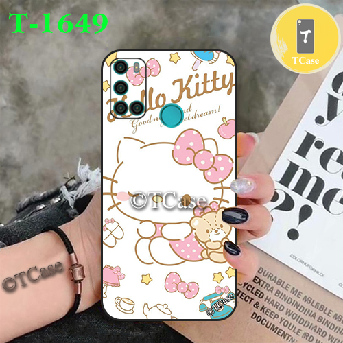 Ốp lưng Vsmart Joy 4 dẻo đen in hình Hoạt Hình Cute