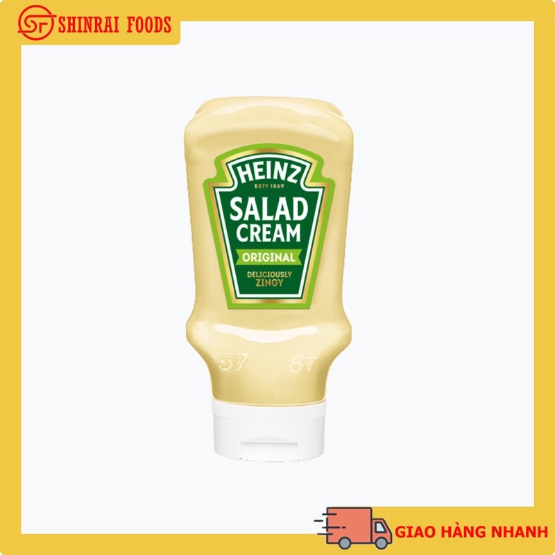 Sốt trộn salad cream heinz mỹ 235g