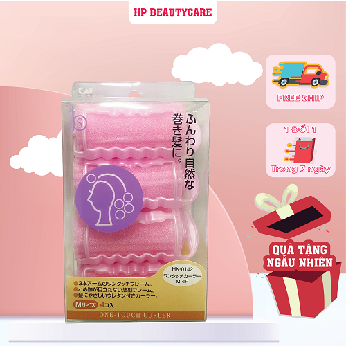 Set lô cuốn tóc làm từ nhựa dẻo cao cấp kai 000hk0142