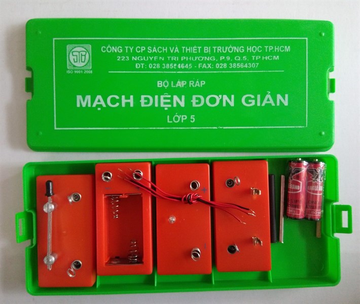 Bộ lắp ráp mạch điện đơn giản lớp 5