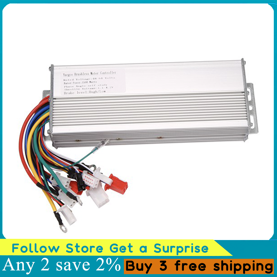 【Ready Stock&COD】48V 60V 64V 1500W Brushless Controller/Ebike Controller/Bldc Motor Controller for Electric Bicycle/Scooter