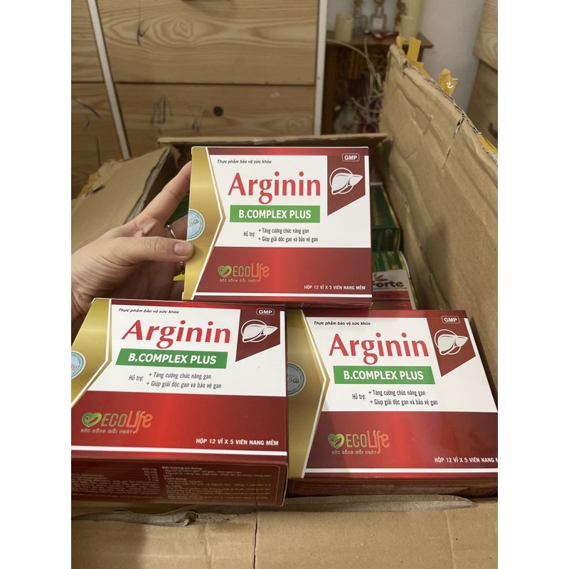 Bổ gan Arginin Ecolife