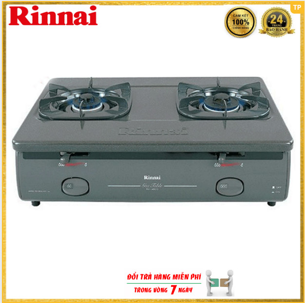 Bếp ga đôi rinnai rv-4680g