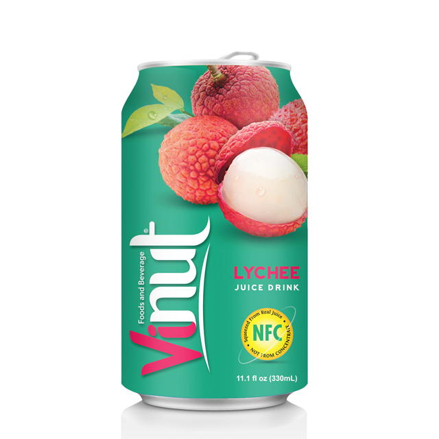 Thùng nước ép vải vinut 24 lon 330ml