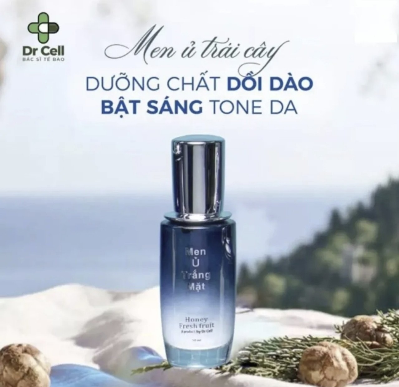 Men Ủ trắng mặt Dr cell chính hãng