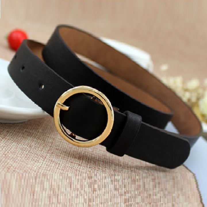 Nịt nữ thời trang - Thắt lưng da nữ Lousia Bản 2.2cm