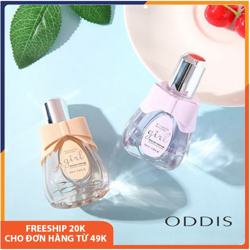 Combo 3 chai nước hoa nữ mini thơm lâu dịu nhẹ ODDIS kéo dài hương thơm quyến rũ, thanh lịch mang lại cảm giác lãng mạn, mùi ngọt, dạng xịt, mùi hương nhẹ nhàng, nước hoa nữ cao cấp chính hãng giá rẻ nội địa Trung 25ml Melystore CBPN015