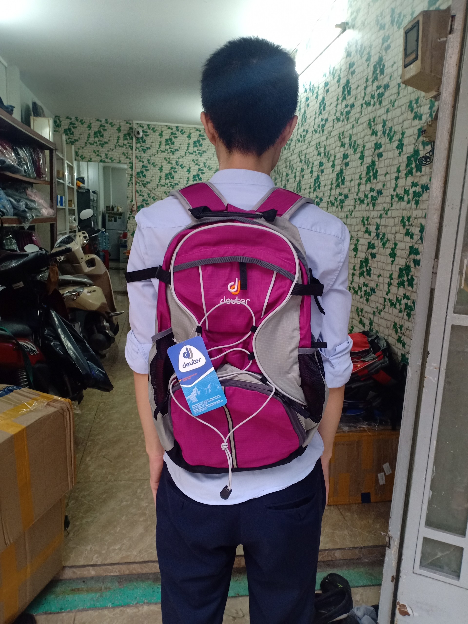Balo du lịch phượt Deuter chống nước deal giá sốc