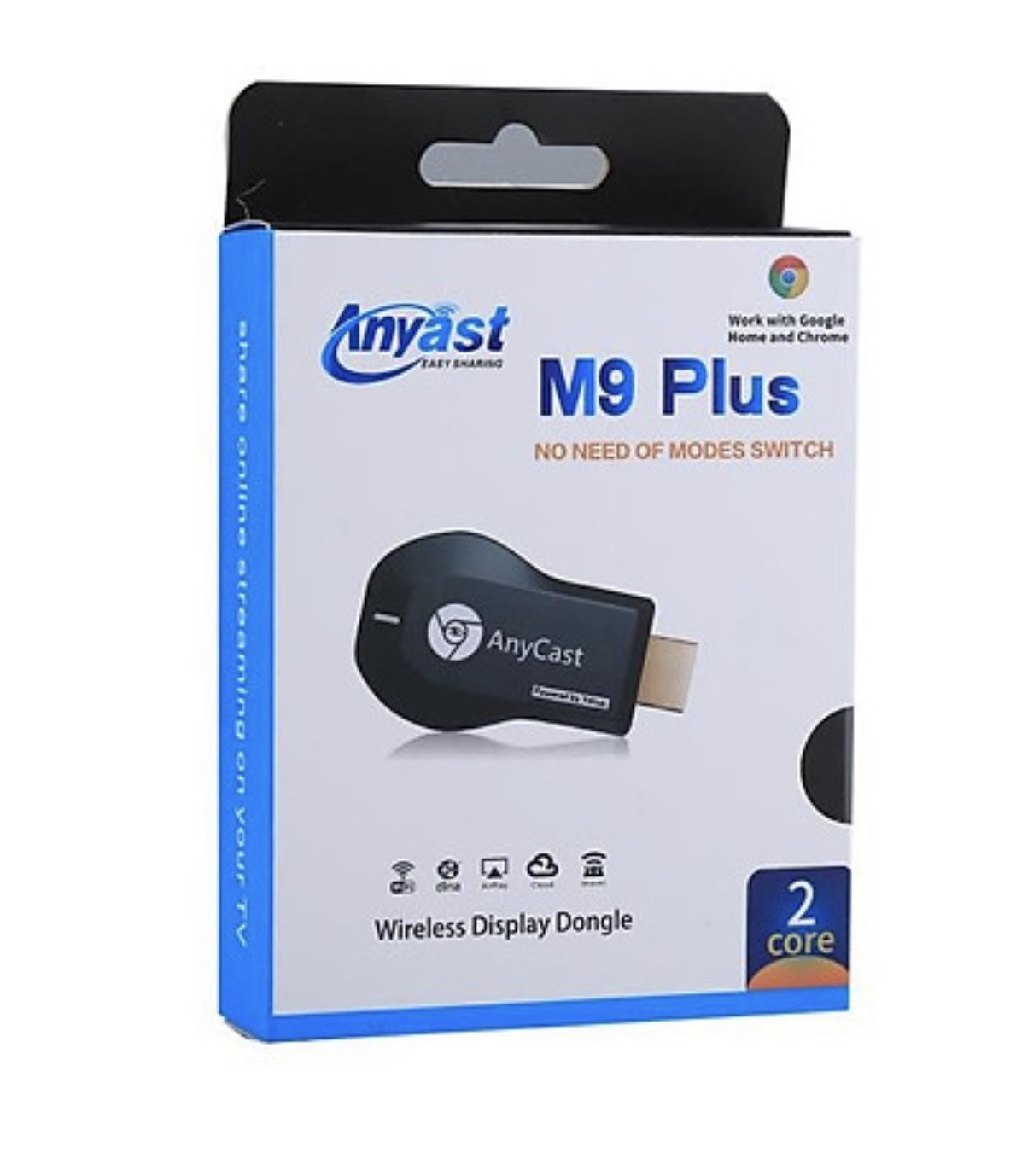 Bộ kết nối không dây từ điện thoại lên tivi Anycast M9 Plus