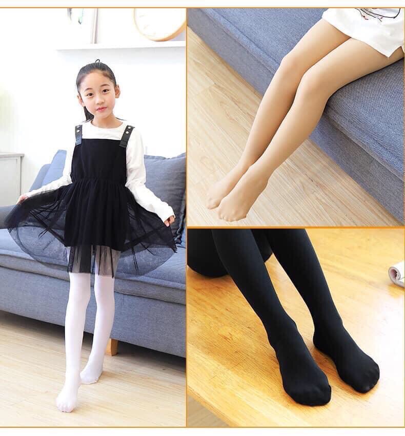 Quần tất da chân cho bé gái size từ 3-10 tuổi