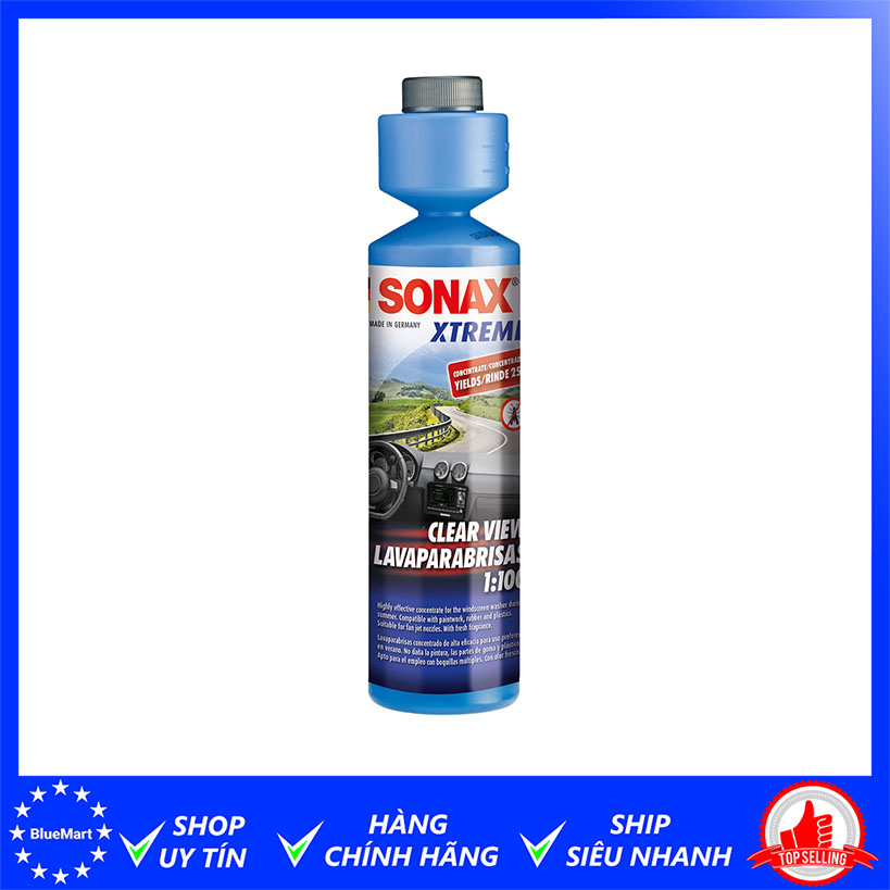 Nước rửa kính Sonax Xtreme clear view 1:100 concentrate 250ml