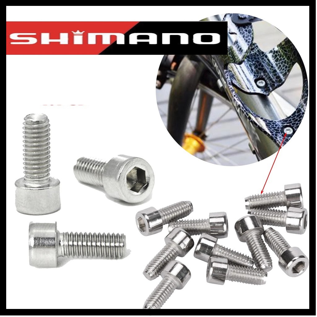 2 ốc vít inox m5*12mm giá đỡ bình nước gắn xe đạp