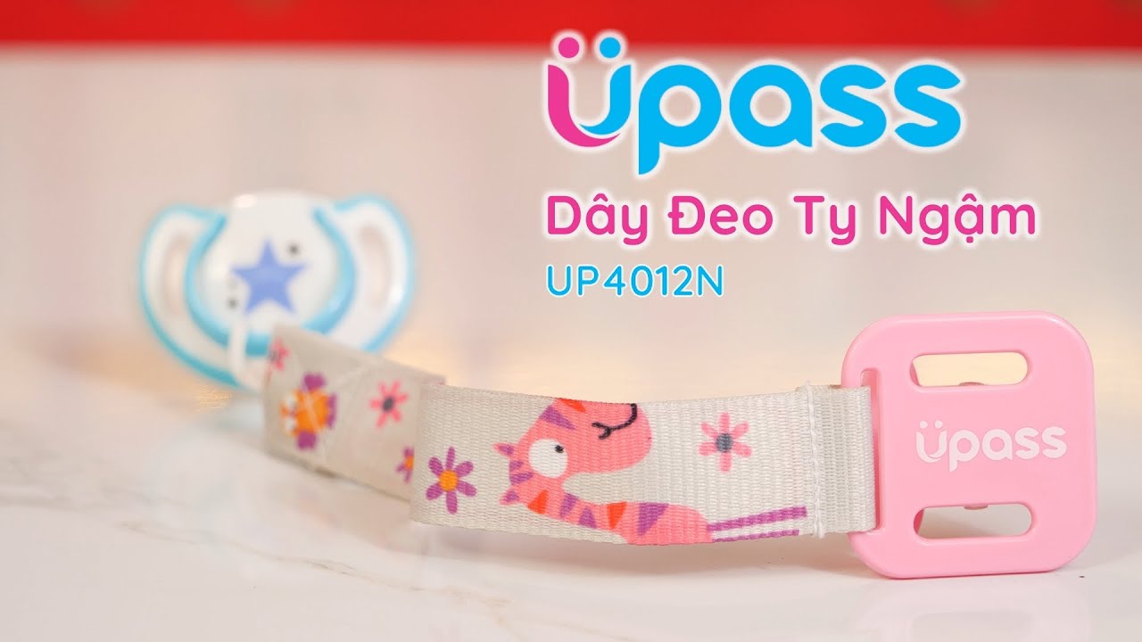 Dây Đeo Ty Ngậm Upass UP4012NX/ UP4012NH Cho Bé,Được Làm Bằng Chất Liệu Vải Polyester, Mềm, Bền Và Giặt Được