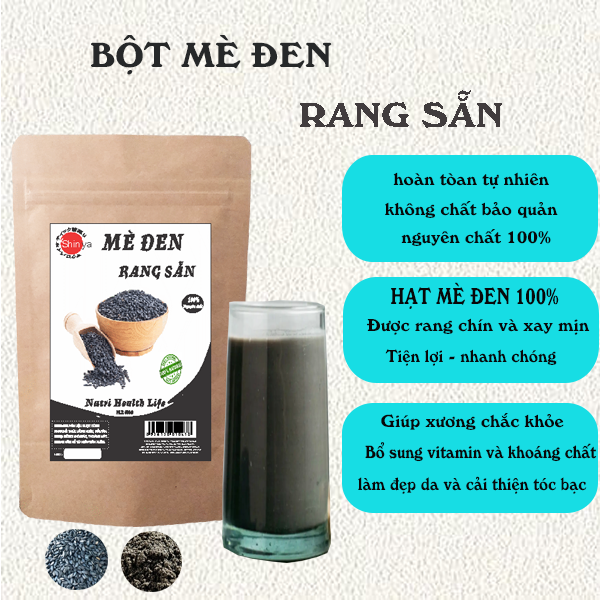 Bột mè đen nguyên chất ShinYa 500g
