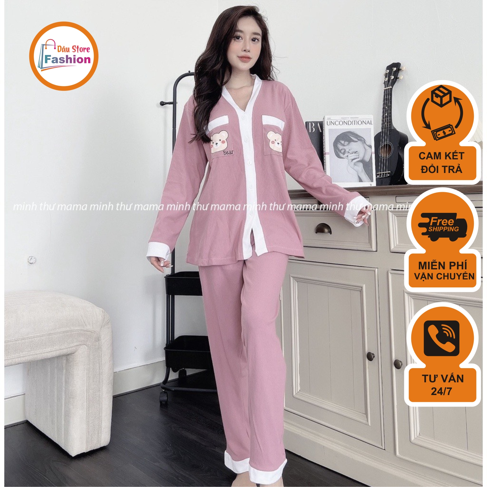Bộ bầu - bộ sau sinh - chất liệu -