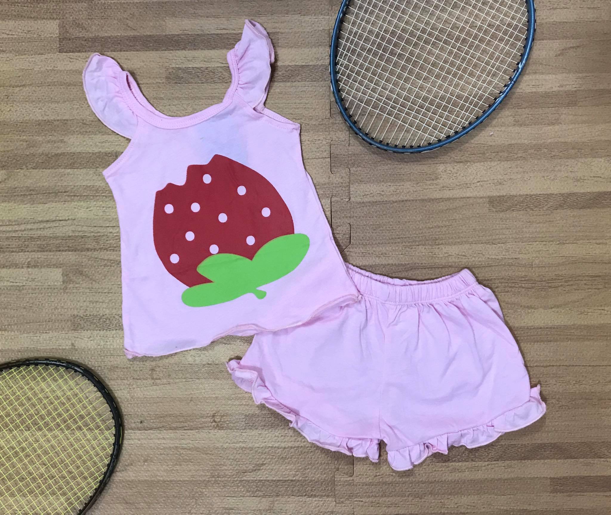 Bộ quần áo xinh xắn cho bé gái 6-17kg- Bộ mặc nhà cao cấp cho bé