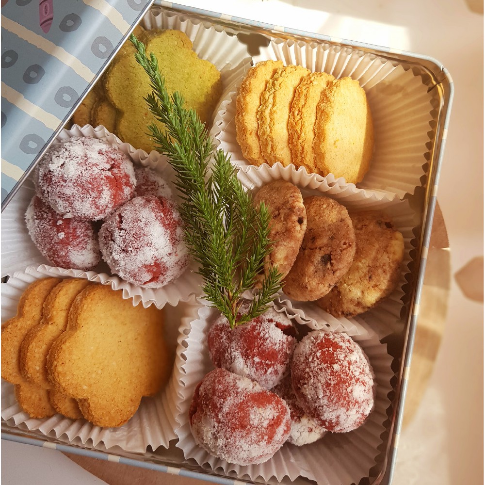Combo bánh keto giảm cân mix cookies