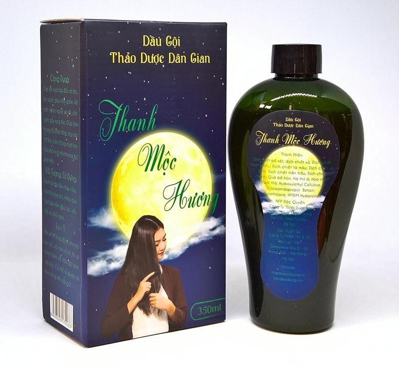 Dầu gội tri gàu rụng tóc nấm da đầu Thanh Mộc Hương từ thảo mộc dân gian