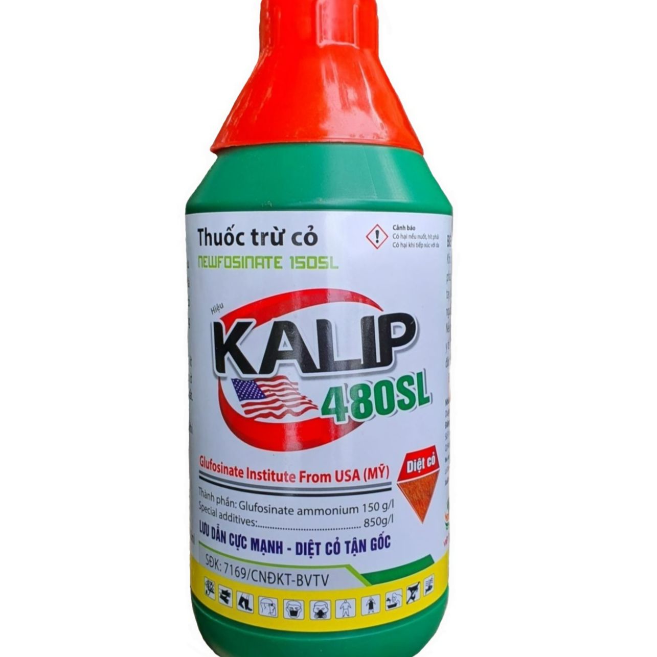 Cỏ trĩ, cỏ nước mặn 💎 Thuốc trừ cỏ NEWFOSINATE 150SL (900ml)💖 KALIP 480SL From USA MỸ